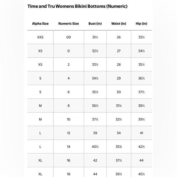 Time and Tru Black and White Striped Eyelet Ruffle Bikini Set Size L-XL - Picture 11 of 11